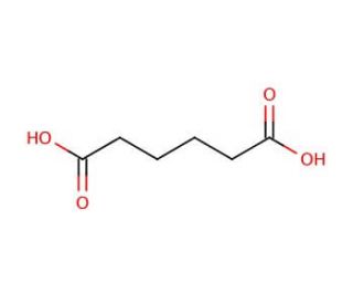 Adipic acid (CAS 124-04-9) - chemical structure image