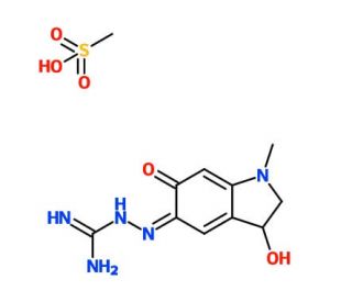Adrenochrome Monoaminoguanidine Mesilate (CAS 4009-68-1) - chemical structure image