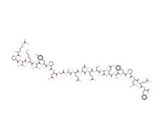 Adrenocorticotropic Hormone Fragment 18-39 human (CAS 53917-42-3) - chemical structure image