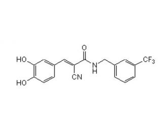 AG 490, m-CF3 (CAS 581797-29-7) - chemical structure image