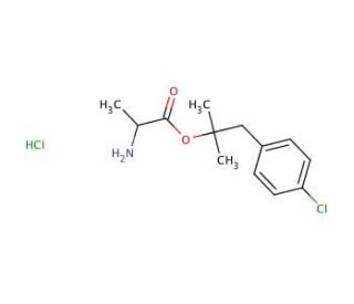 Alaproclate hydrochloride (CAS 60719-83-7) - chemical structure image