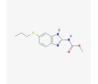 Albendazole (CAS 54965-21-8) - chemical structure image