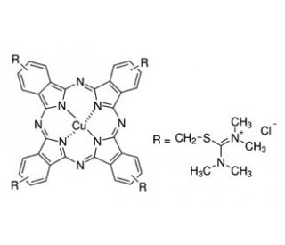 Alcian blue 8GX, certified - chemical structure image