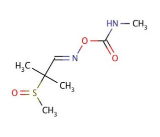 Aldicarb-sulfoxide (CAS 1646-87-3) - chemical structure image