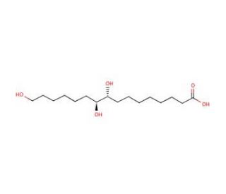 Aleuritic acid (CAS 533-87-9) - chemical structure image