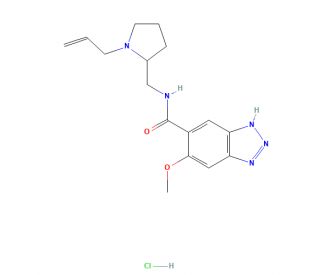 Alizapride Hydrochloride (CAS 59338-87-3) - chemical structure image