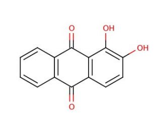 Alizarin (CAS 72-48-0) - chemical structure image