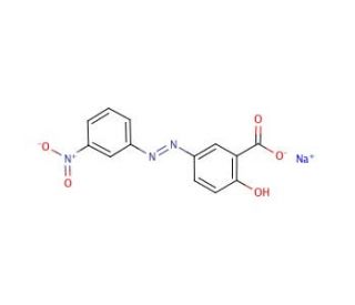 Alizarin yellow GG (CAS 584-42-9) - chemical structure image