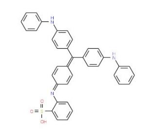 Alkali Blue 6B (CAS 1324-76-1) - chemical structure image