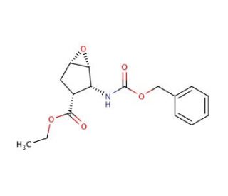 all-cis-2-Benzyloxycarbonylamino-6-oxa-bicyclo[3.1.0]hexane-3-carboxylic acid ethyl ester (CAS 959745-76-7) - chemical struct