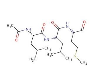 ALLM (Calpain Inhibitor) (CAS 136632-32-1) - chemical structure image