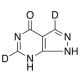 Allopurinol-d2 (CAS 916979-34-5) - chemical structure image