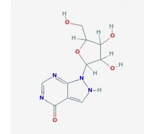 Allopurinol riboside (CAS 16220-07-8) - chemical structure image