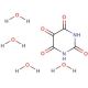 Alloxan tetrahydrate (CAS 6010-91-9) - chemical structure image