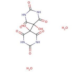 Alloxantin Dihydrate (CAS 76-24-4) - chemical structure image