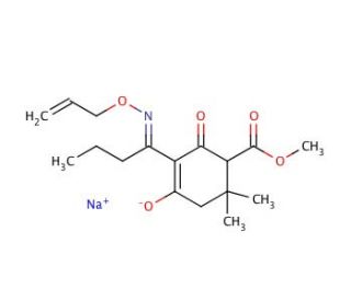 Alloxydim-sodium (CAS 55635-13-7) - chemical structure image