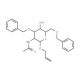 Allyl 2-(Acetylamino)-2-deoxy-3,6-bis-O-benzyl-β-D-glucopyranoside (CAS 65730-02-1) - chemical structure image
