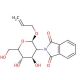 Allyl 2-Deoxy-2-(1,3-dihydro-1,3-dioxo-2H-isoindol-2-yl)-β-D-glucopyranoside (CAS 114853-29-1) - chemical structure image