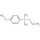 Allyl(4-methoxyphenyl)dimethylsilane (CAS 68469-60-3) - chemical structure image