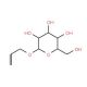 Allyl b-galactopyranoside (CAS 2595-07-5) - chemical structure image