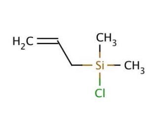 Allyl(chloro)dimethylsilane (CAS 4028-23-3) - chemical structure image
