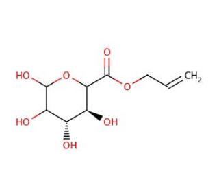 Allyl D-Glucuronate (CAS 188717-04-6) - chemical structure image