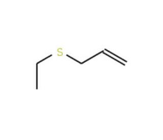 Allyl ethyl sulfide (CAS 5296-62-8) - chemical structure image
