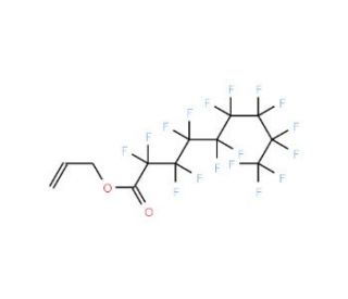 Allyl perfluoro-n-nonanoate (CAS 117374-33-1) - chemical structure image