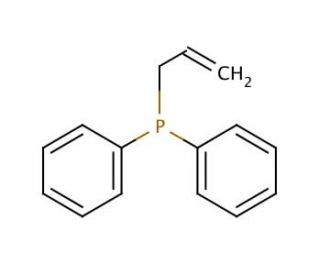 Allyldiphenylphosphine (CAS 2741-38-0) - chemical structure image