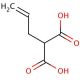 Allylmalonic acid (CAS 2583-25-7) - chemical structure image
