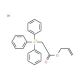 (Allyloxycarbonylmethyl)triphenylphosphonium iodide (CAS 206557-04-2) - chemical structure image