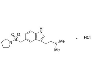 Almotriptan Hydrochloride (CAS 154323-46-3) - chemical structure image
