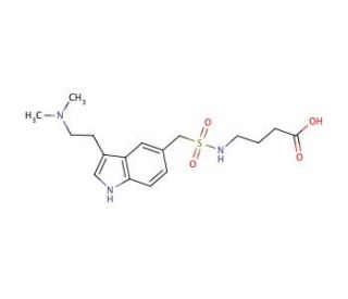 Almotriptan Metabolite M2 (CAS 603137-41-3) - chemical structure image