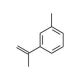 α,3-Dimethylstyrene (CAS 1124-20-5) - chemical structure image
