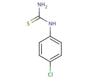 &alpha;-(4-Chlorophenyl)thiourea (CAS 3696-23-9) - chemical structure image