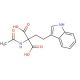 α-Acetamino-α-carboxy-(3-indole)-butyric Acid (CAS 408537-42-8) - chemical structure image