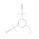 α,α,α′,α′-Tetramethyl-5-bromomethyl-1,3-benzenediacetonitrile (CAS 120511-84-4) - chemical structure image