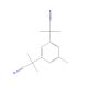 α,α,α′,α′-Tetramethyl-5-methyl-1,3-benzenediacetonitrile (CAS 120511-72-0) - chemical structure image