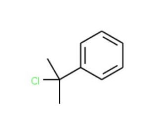 &alpha;,&alpha;-dimethylbenzyl chloride (CAS 934-53-2) - chemical structure image