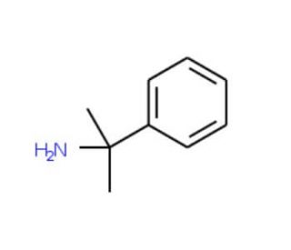 &alpha;,&alpha;-Dimethylbenzylamine (CAS 585-32-0) - chemical structure image