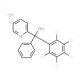 α,α-Diphenyl-2-pyridinemethanol Hydrochloride-d5 - chemical structure image