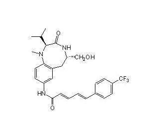 Synthesis of a SN38 prodrug grafted to amphiphilic