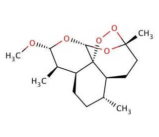 &alpha;-Artemether - chemical structure image