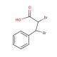 α,β-Dibromohydrocinnamic acid (CAS 6286-30-2) - chemical structure image