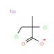 α,β-Dichloroisobutyric Acid (CAS 1899-36-1) - chemical structure image
