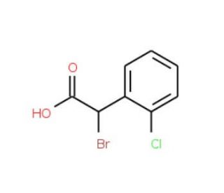 alpha-Bromo-2-chlorophenylacetic acid (CAS 29270-30-2) - chemical structure image