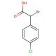α-Bromo-4-chlorophenylacetic acid (CAS 3381-73-5) - chemical structure image