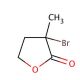 α-Bromo-α-methyl-γ-butyrolactone (CAS 33693-67-3) - chemical structure image