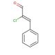 α-Chlorocinnamaldehyde (CAS 18365-42-9) - chemical structure image