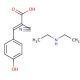 α-Cyano-4-hydroxycinnamic acid diethylamine salt (CAS 355011-52-8) - chemical structure image